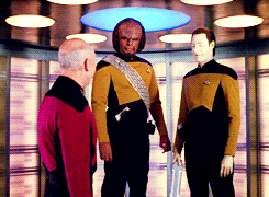 raffaela-musiker:Star Trek: TNG Season 3 & The Best of Both Worlds Bloopers