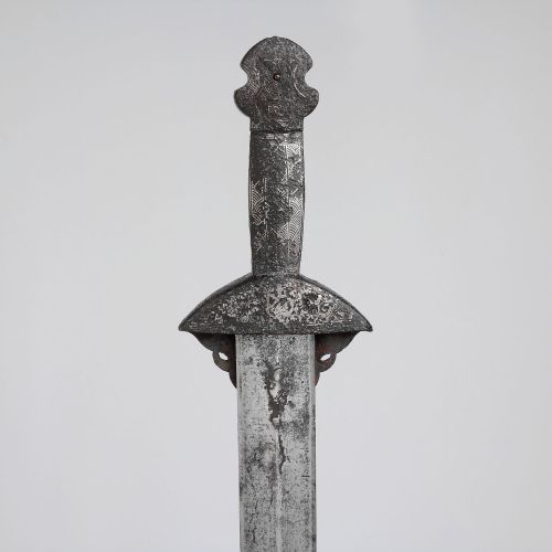 art-of-swords:Tibetan Sword (Ral Gri)Dated: 14th–16th centuryCulture: Tibetan or ChineseMedium: iron