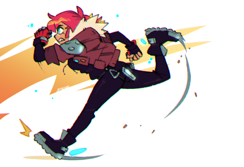 A running pose I had in my head once I fell in love with this design! You can probably guess some in
