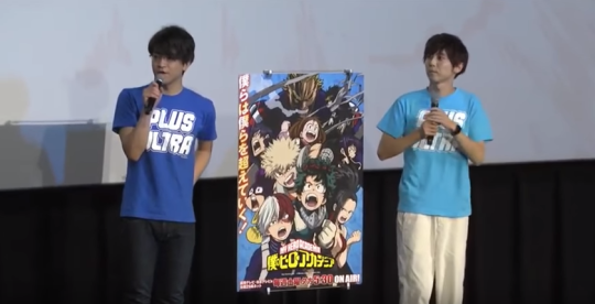 BNHA Aug 26 talk show w/ Kaji Yuki and Ishikawa Kaito