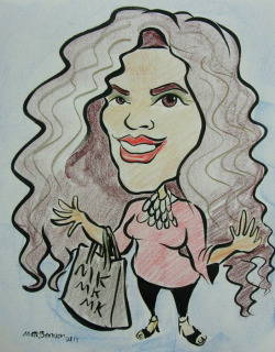 Caricatures done by Matt Bernson at Dairy