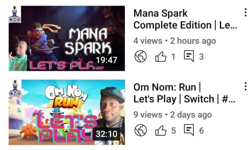 Latest vids on my YouTube Channel #snoleygames #snoleyproductions #indiegames #indiegame #manaspark 