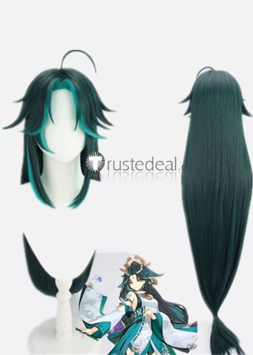  ヽ(✿ﾟ▽ﾟ)ノ Genshin Impact cosplay wigs★★Shopping link->https://www.trustedeal.com/Genshin-Impact-C