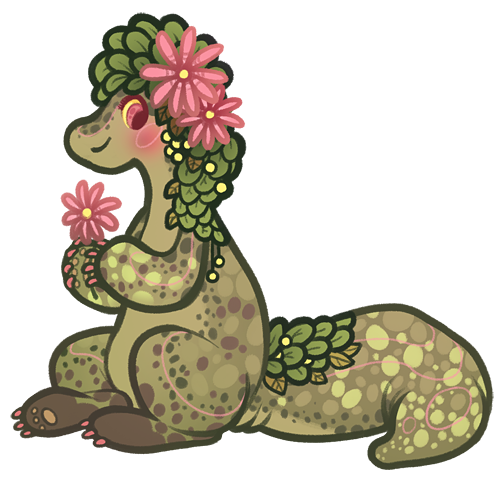 ixikiss:  This is Mudroot - they guard my adoptables page. c: