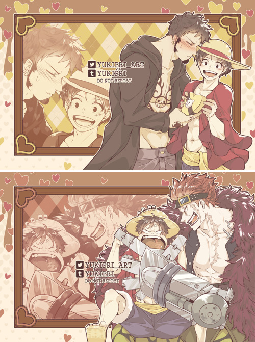 yukipri:Everyone Loves Luffy~!Happy Valentine’s Day~White Day Project 2020Featuring the following sh