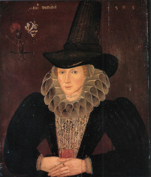 Esther Inglis (Esther Kello), Self-portrait, 1595 (Scottish, 1571–1624)