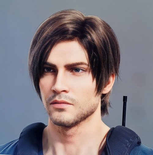 Concept Art And Render Of Leon Kennedy In Re: Death Island Blu-ray Art Gallery ???!!!