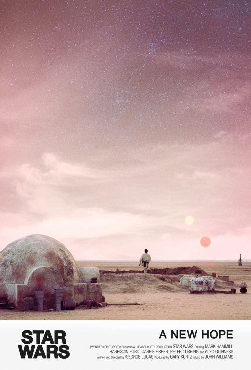 Star Wars Original Trilogy Posters - Created By Sam Coyle