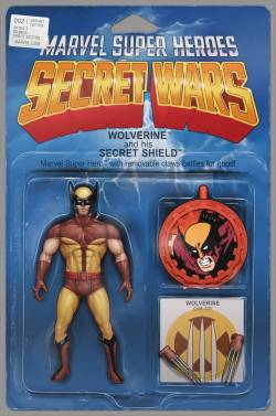 wolverineholic:  Secret Wars Vol 1 #2 (2015) Action Figure variant by John Tyler Christopher 