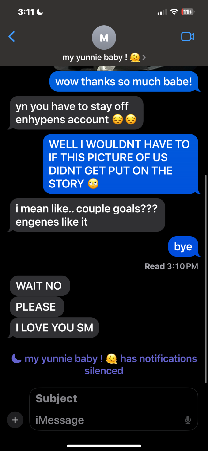 Jake Texts !