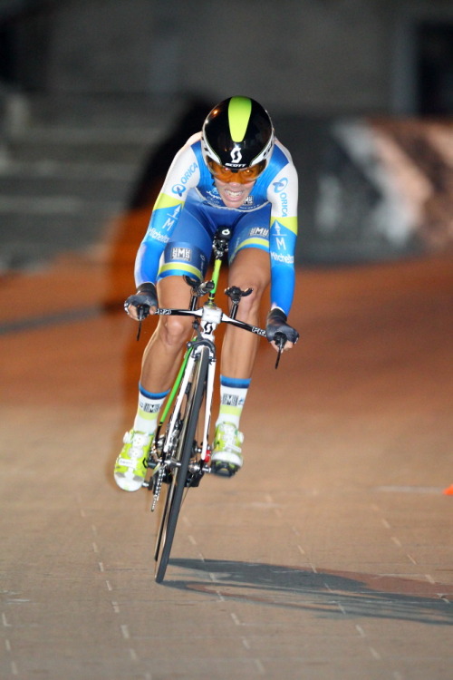 womenscycling:  Tiffany Cromwell, racing to 5th, Giro Toscana prologue via ORICA GreenEDGE Cycling A