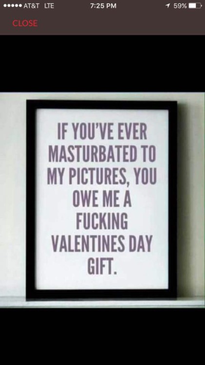 itsallprimal: 68andilloweyouone:  vulgardesire:  I’m looking at all 15K of you  Considering there are now 42k of you guys now, that would be one hell of a Vday!! 