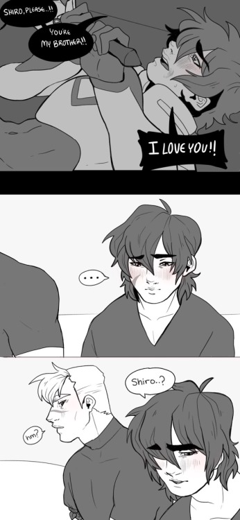 tauxian: Just hoping Shiro tells Keith he loves him too ♥︎