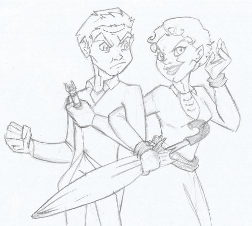 izapug: more doctor who fanarts :D (i need paint this XP  