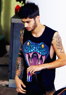 harrycmon:  Zayn at Rod Laver Arena. 