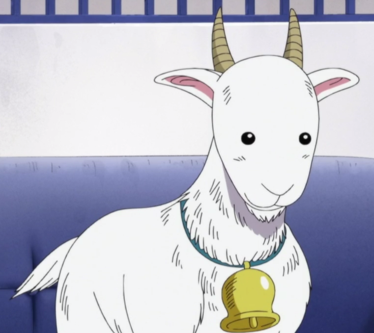 Goats Of Anime Time — Sengoku's Goat from One Piece Subject of a lot of...