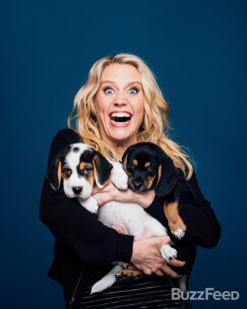 What’s that? You want more puppies?? We’ll throw in a side of KATE MC-FREAKING-KINNON, too! : Taylor
