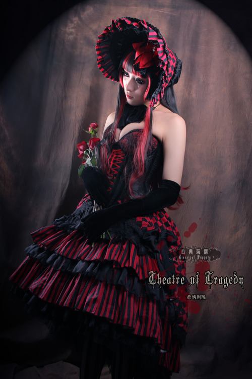 Theatre of Tragedy dress and bonnet by Taobao shop Classical Puppets.