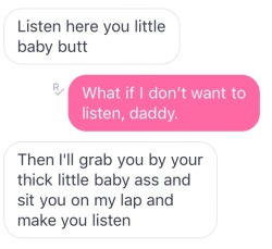 princess-lilyrose:  When you tease daddy