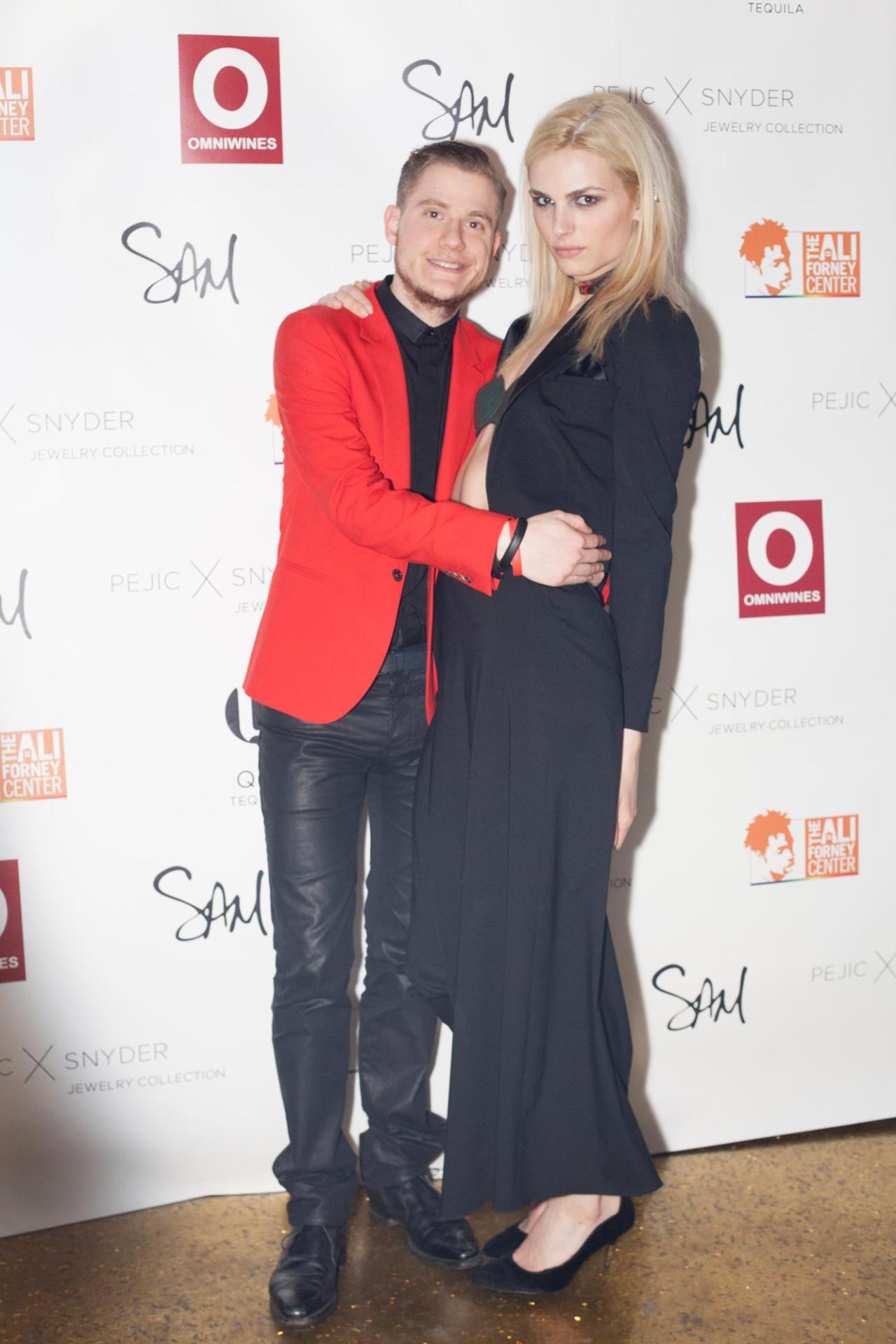 andrejpejicpage:  Andrej Pejic x Sam H Snyder Jewelry Launch Event Benefiting the