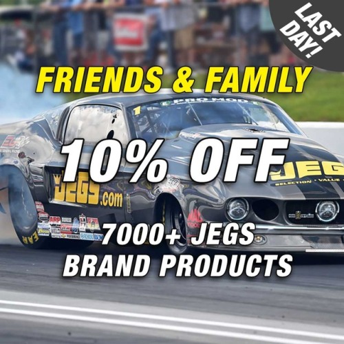 Today is the last day for the Friends and Family deal!Follow the...