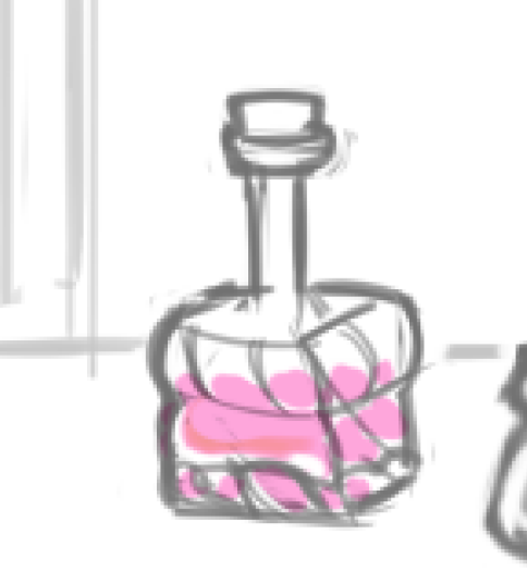 GIrL HOW Do You Draw Potion Bottles W Potions??? I Can't Figure Out How To Make Them Look Good