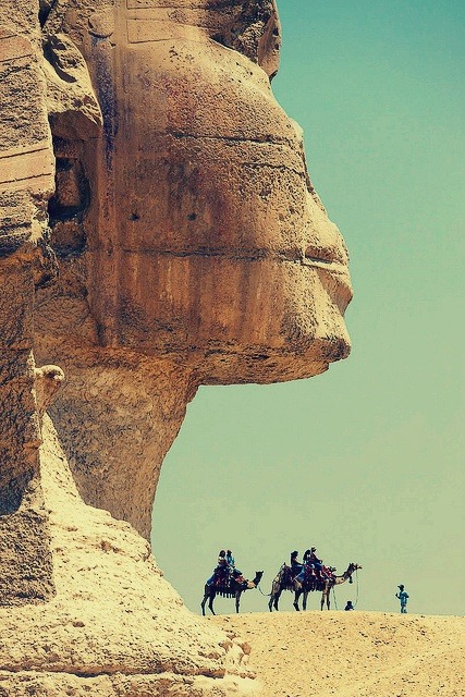 Porn photo e4rthy:  The Sphinx, Giza, Egypt by Gaston