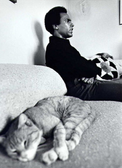 peoplewithcats:  Huey Percy Newton (homme
