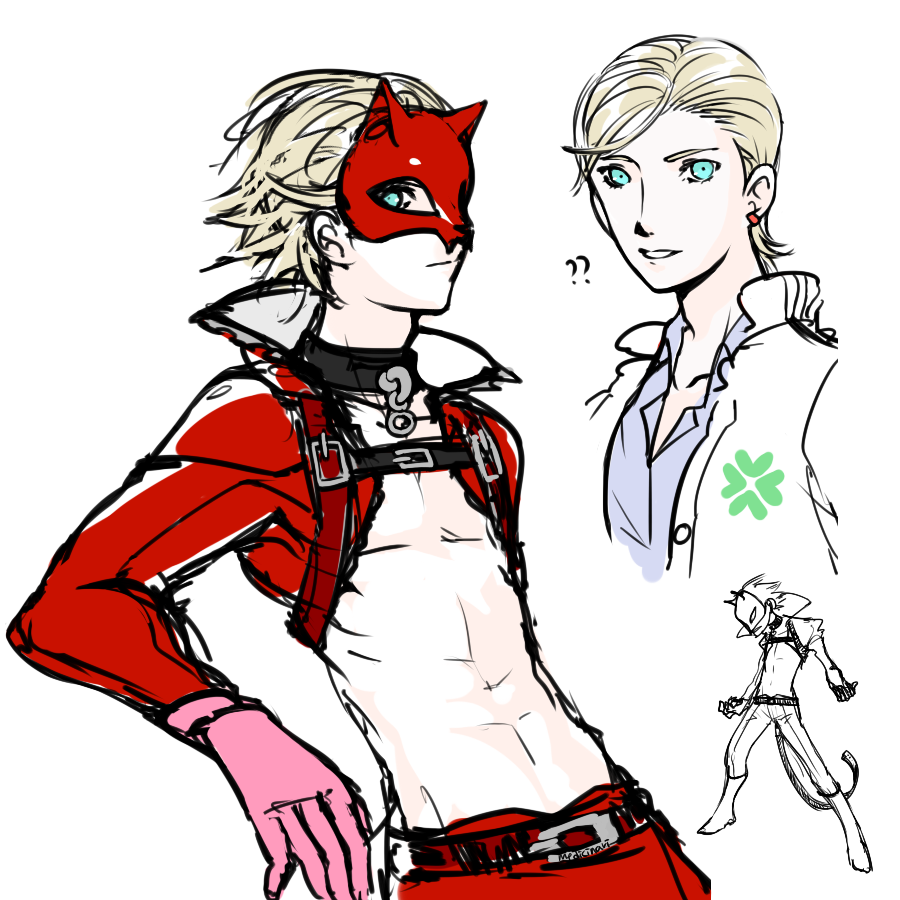 mediseller: the genderbent vers of phantom thieves except akira and akechi i made