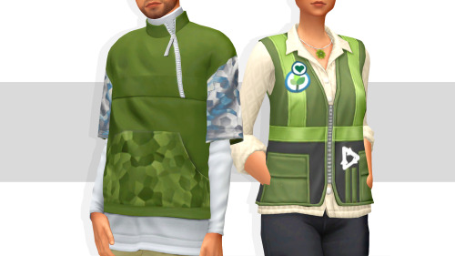 storylegacysims: ECO LIFESTYLE CLOTHES UNLOCKED Per anon request, here’s all of the CAS items from E