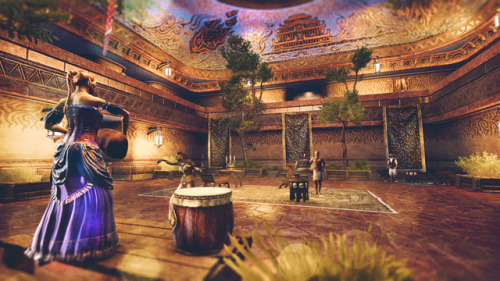 lady-of-cinder:↳ The Elder Scrolls Online : Vivec City (Interior)Morrowind