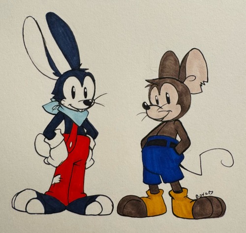 Somewhat Official Designs For Each Of My Mickey And Oswald Aus Along With Minor Lore. For Those That