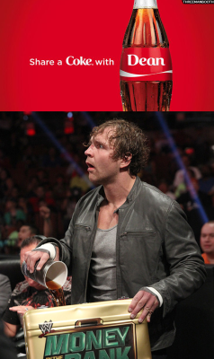 3manbooth:  Our #RAW Recap is up! So share a coke with #DeanAmbrose, relax and enjoy! 