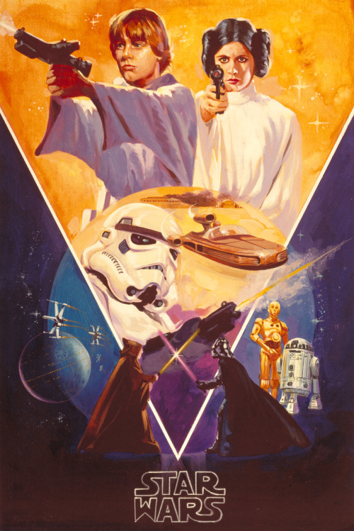 starwars:Poster concept-art by Wojtek Siudmak.