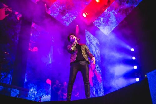 ilovecelebrities:Panic! At The Disco Perform in Duesseldorf