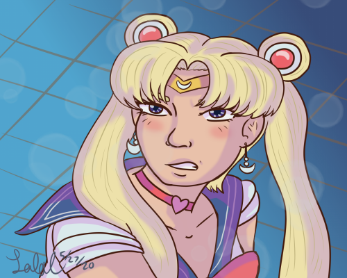 talasdoodles: Decided to try out the Sailor Moon redraw going around, Usagi aka Sailor Moon has an i