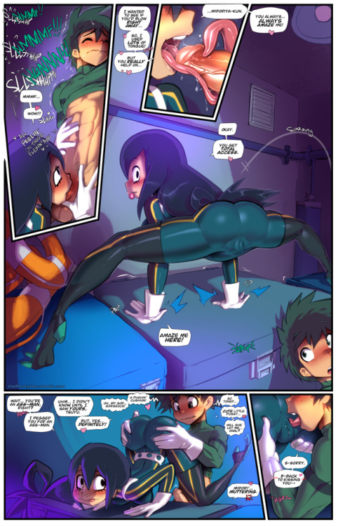 Deku & Froppy Smash #03 of 12 The first 6 pages this month. The next six’s completion date is up to my patreon supporters, but there’s only two stories in the incomplete voting que, so…