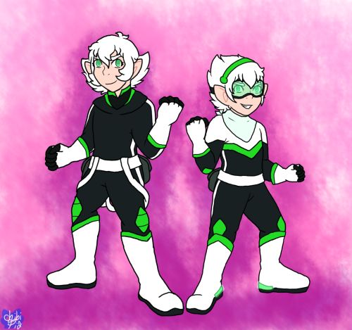 Well, with a DP au, Pidge needs a clone. And who better than Pidge/Shorty from DotU/GoLion? So! Shor