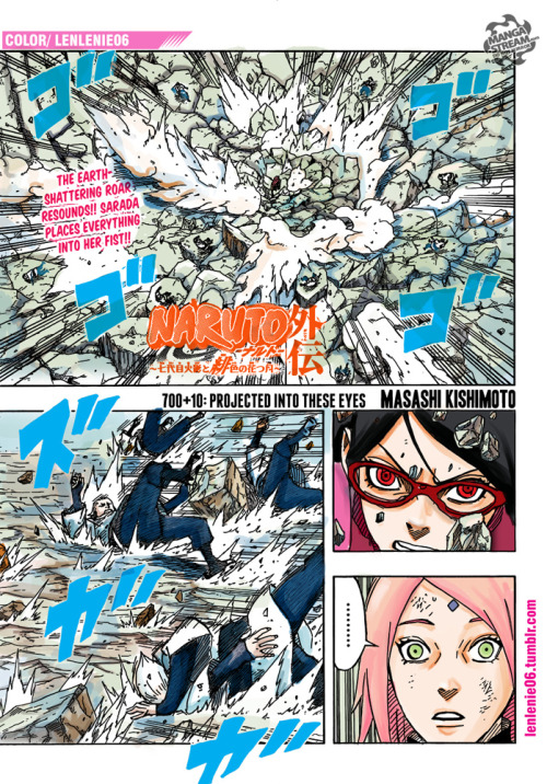 lenlenie06:  This took me a long time…but finally I’m on vacation!!!  here is … i love this chapter.. enjoy it..NARUTO GAIDEN 700+10 full chaptercolor by me (lenlenie) PART 2 hereif you see this color pages in other side, is not me..the source