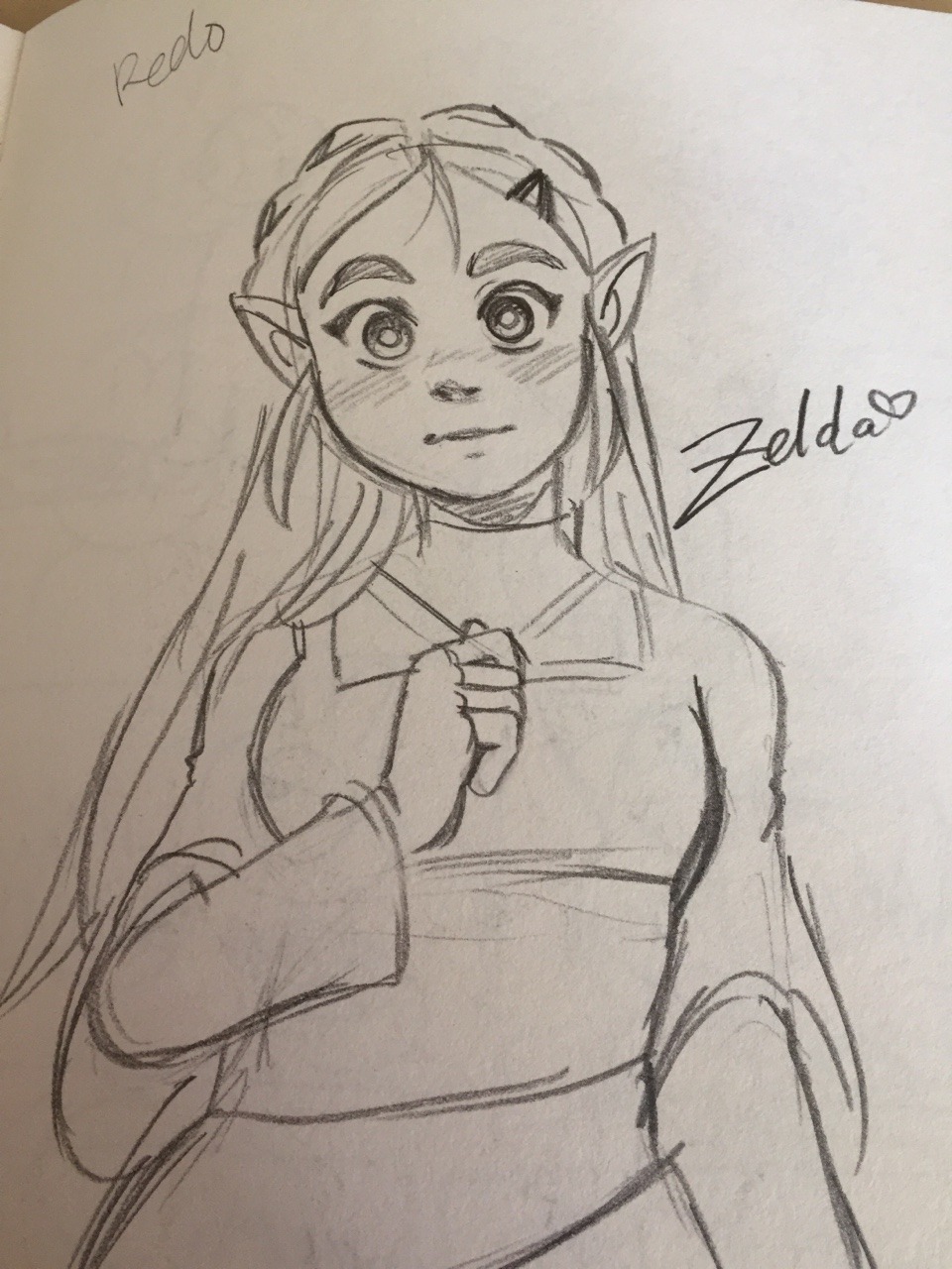 o also zelda shes a cutie