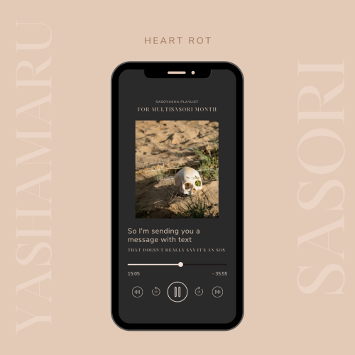 tropical-gothic:Heart Rot on Spotify:: SasoYasha Playlist for @multisasori. tw: suicide“We both know