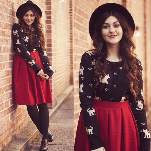 Classic Pieces + Quirky Prints (by Carly Maddox) Fashionmylegs- Daily fashion from around the web