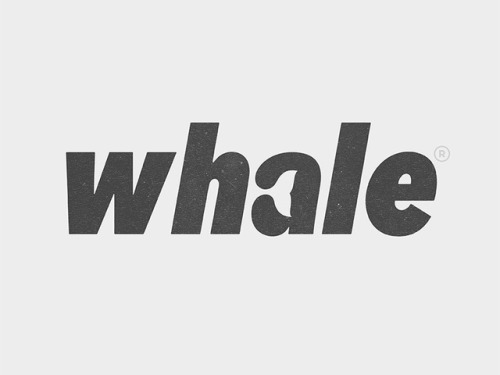 Whale Logo by Yoga Perdana✉️ Subscribe to our newsletter