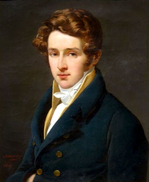 centuriesbehind:Jean-Baptiste Mauzaisse, Portrait of Baron Rene Hyacinthe Holstein, 1818