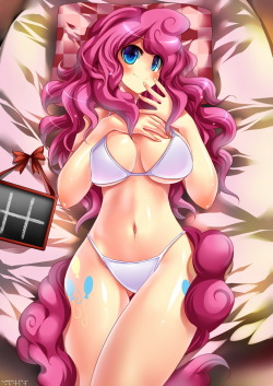 peprepme:  R18 humanized pinkie pie commission