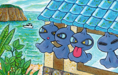 poketcg-art: Shuppet – Yukiko Baba