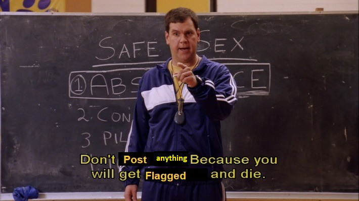 readywithreadywit: thefemaleofspecies:  TUMBLR STAFF RN  :  I had to correct it