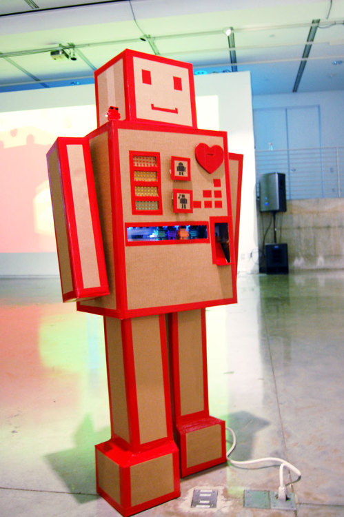 Robot vending machine vends robots.