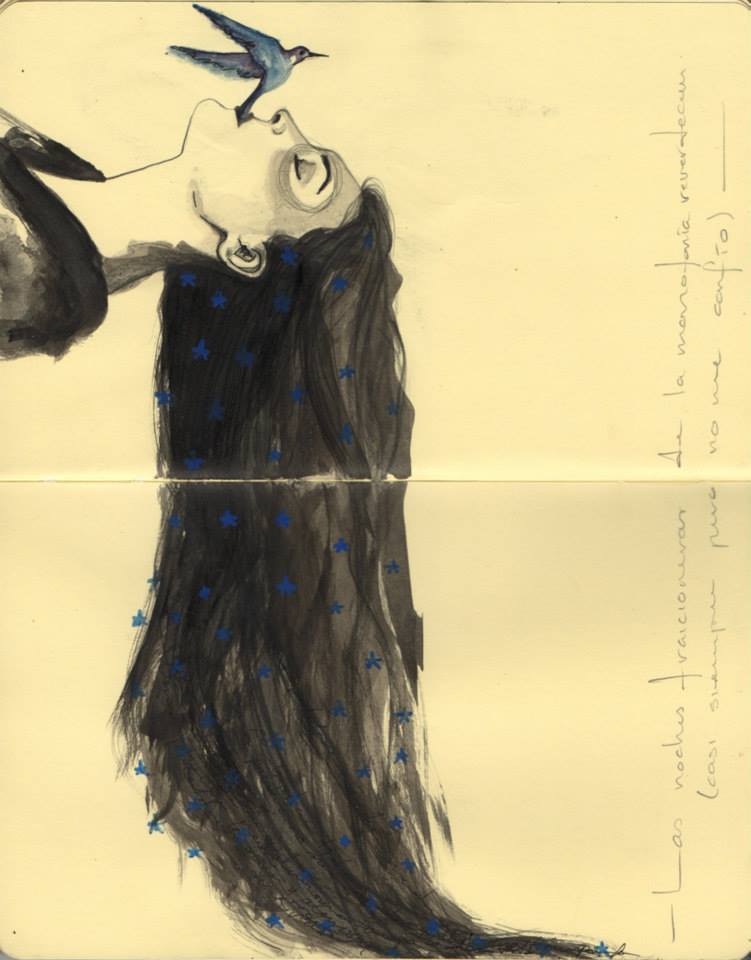 mirrormaskcamera:  Erika Kuhn. Las noches traicioneras de la monotonía reverdecen