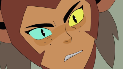 children-of-the-apocalypse:The Moment Catra Realized Scorpia Would Do Anything To Protect Her